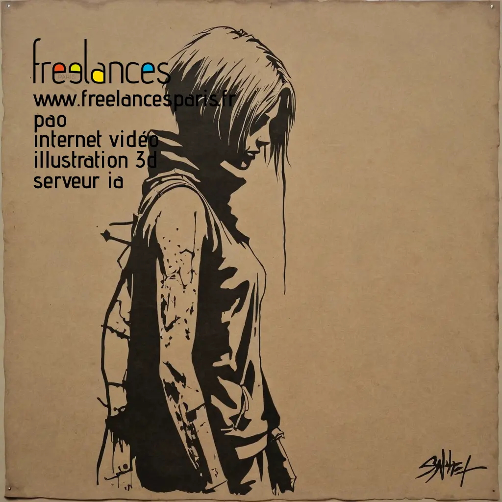 Pao internet vidéo illustration 3d serveur intelligence générative freelance paris studio de création UC1PIM30